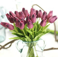 Buquê de Tulipas Artificiais em Seda